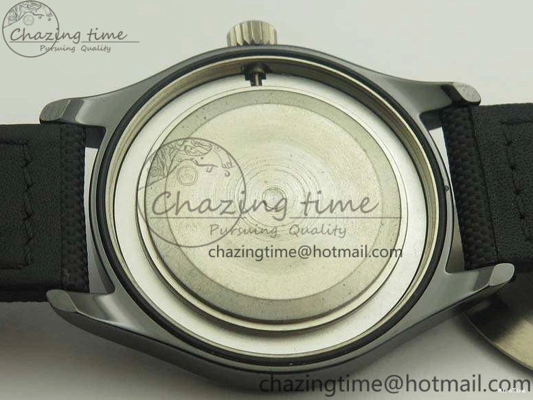 MIROTIME 0409 HighQuality Mark XVIII LAUREUS IW324703 Black Ceramic MKF Best Edition On Black Nylon Strap A 7218